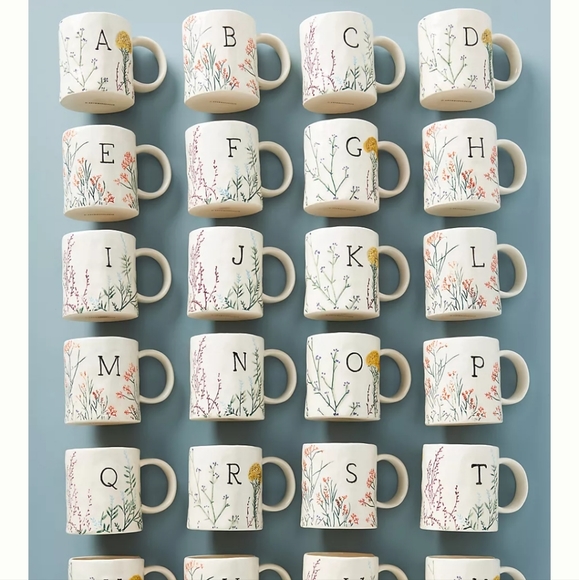 Anthropologie Dagny Cup - monogrammed G - Picture 2 of 9